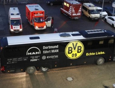 Κύμα συμπαράστασης στην Ντόρτμουντ για την επίθεση που δέχθηκε χθες η αποστολή της